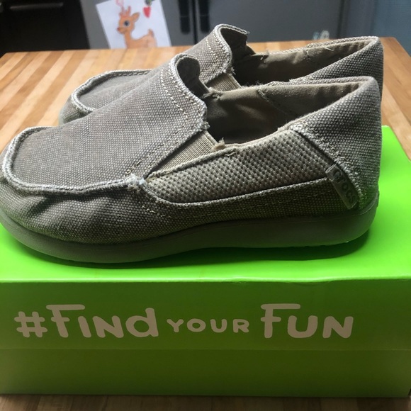 Boys Croc’s Santa Cruz II Tan - Picture 3 of 7